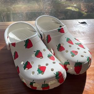 Strawberry Crocs